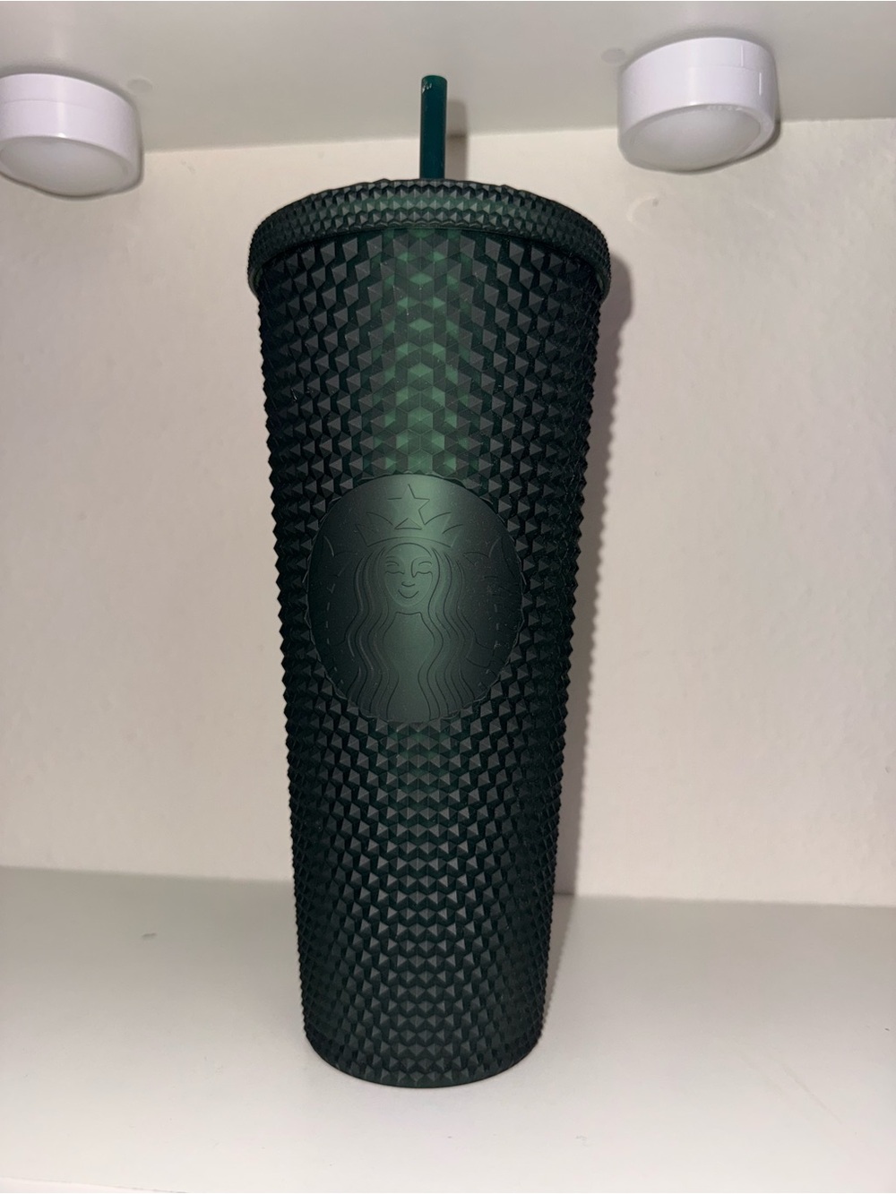 Starbucks Matte Green Studded Tumbler